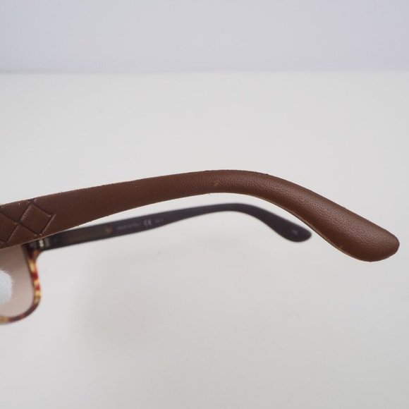 BOTTEGAVENETA  Intrecciato sunglasses Brown Platstick/leather - Picture 3 of 10